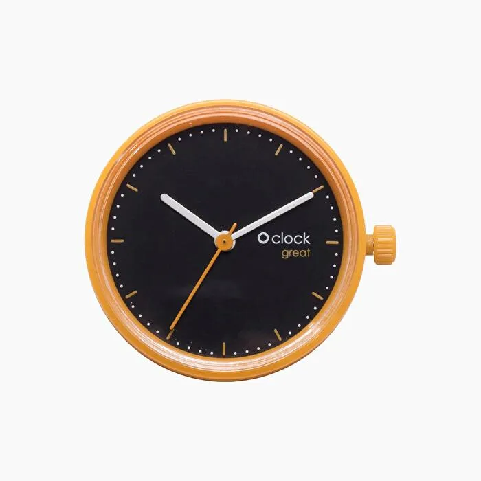 Mecanismo seconds naranja O clock great