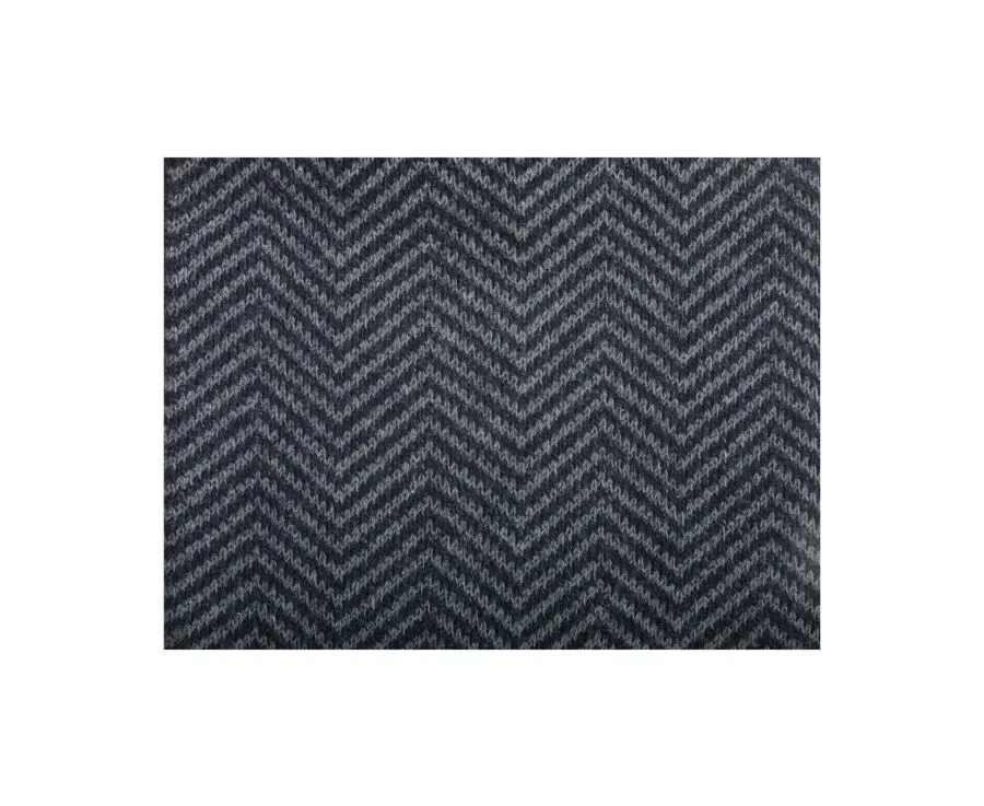 Men's Navy & Green Thick Cotton Socks with herringbone style