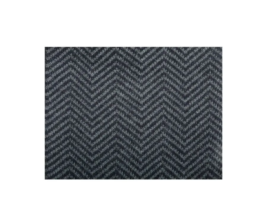 Men's Navy & Green Thick Cotton Socks with herringbone style