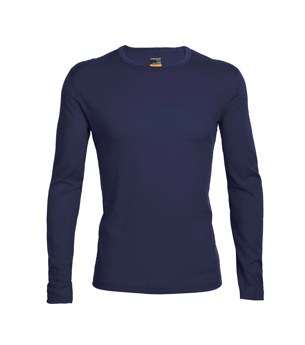MENS OASIS LS CREWE
