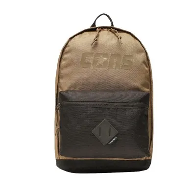 MOCHILA CONVERSE GO TO BACKPACK MARRON CON NEGRO