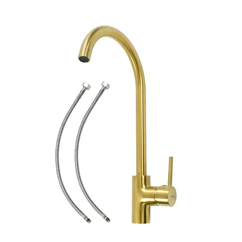 Monomando para Fregadero Alto Genflux Premium MMCO250G Oro