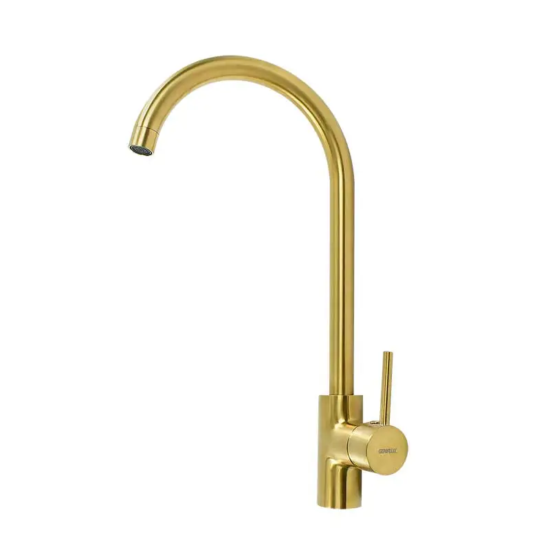 Monomando para Fregadero Alto Genflux Premium MMCO250G Oro