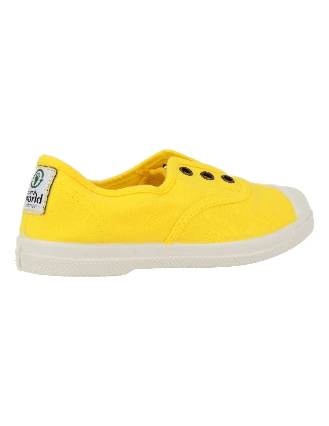 NATURAL WORLD  ZAPATITO INGLESITO NATURAL ECOLóGICO AMARILLO