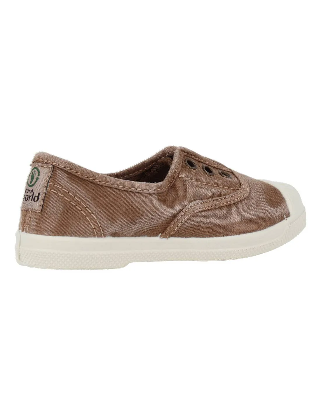 NATURAL WORLD  ZAPATITO INGLESITO NATURAL ECOLóGICO BEIGE