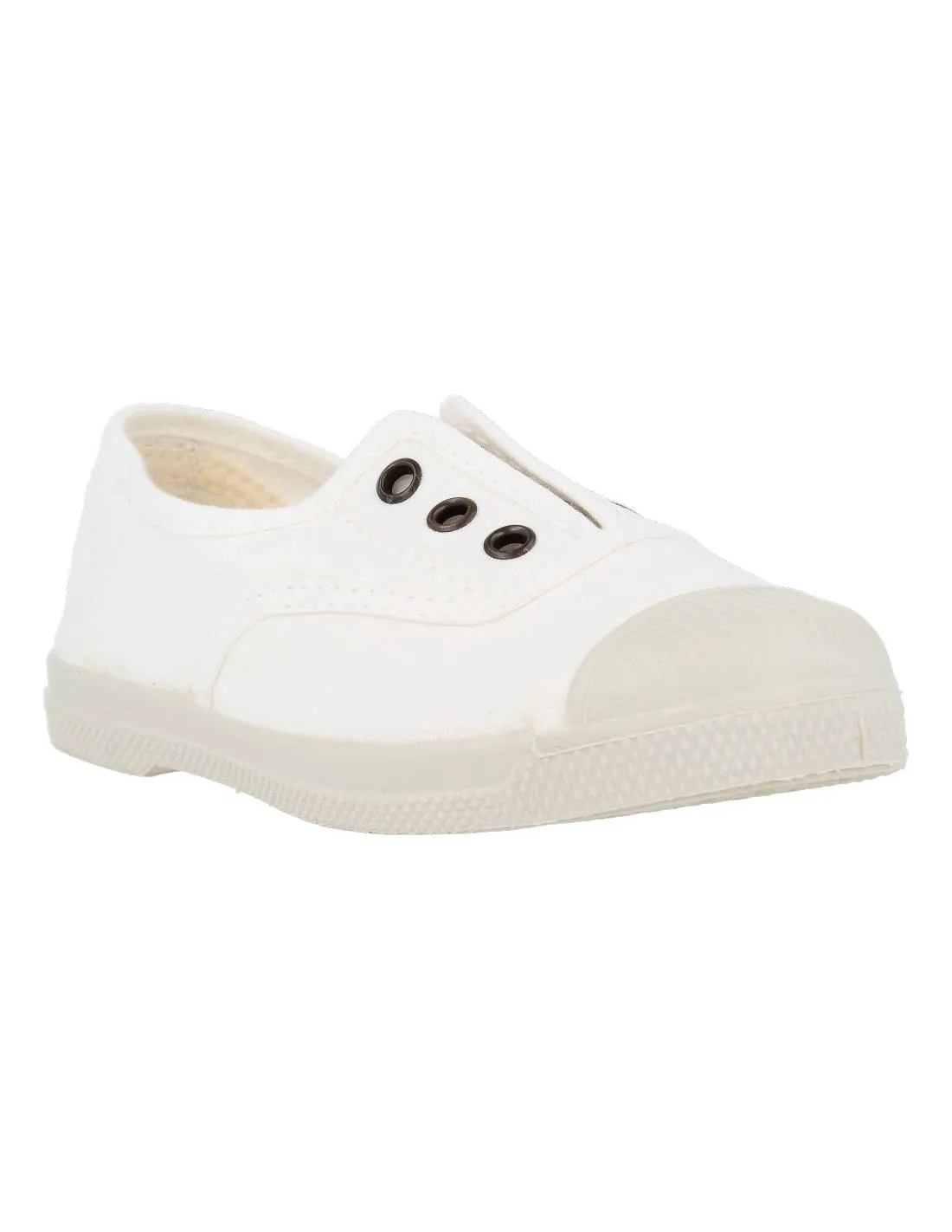 NATURAL WORLD  ZAPATITO INGLESITO NATURAL ECOLóGICO BLANCO