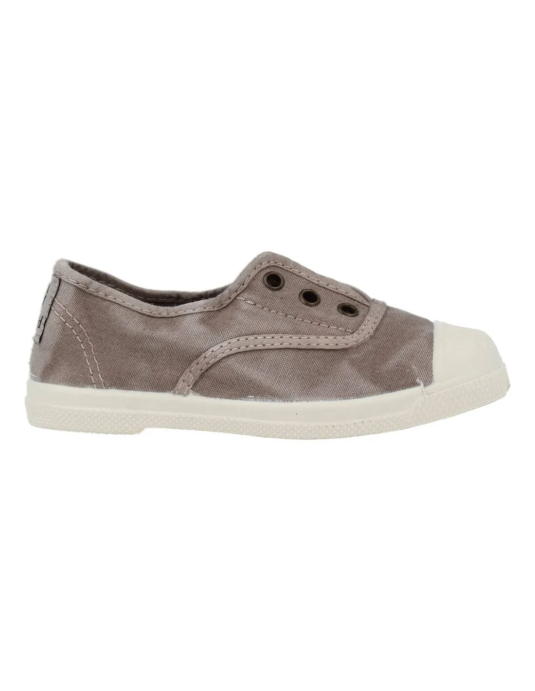 NATURAL WORLD  ZAPATITO INGLESITO NATURAL ECOLóGICO GRIS