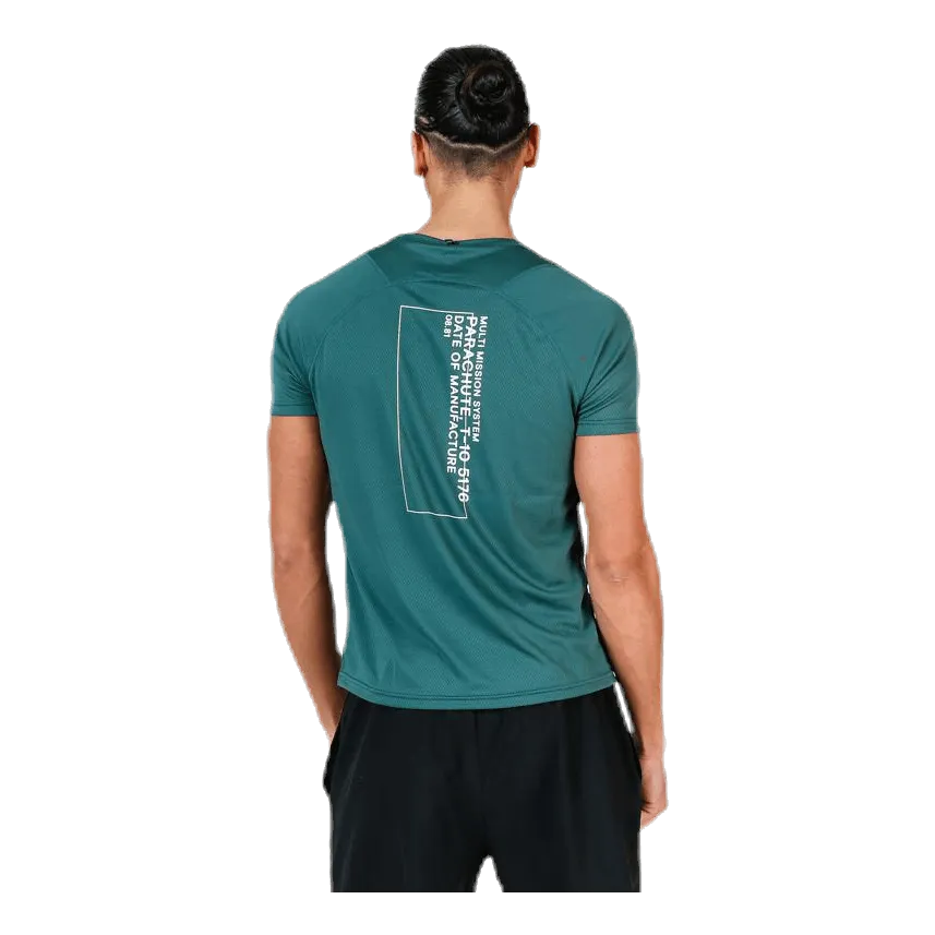 Newline Black Tech Tee Green