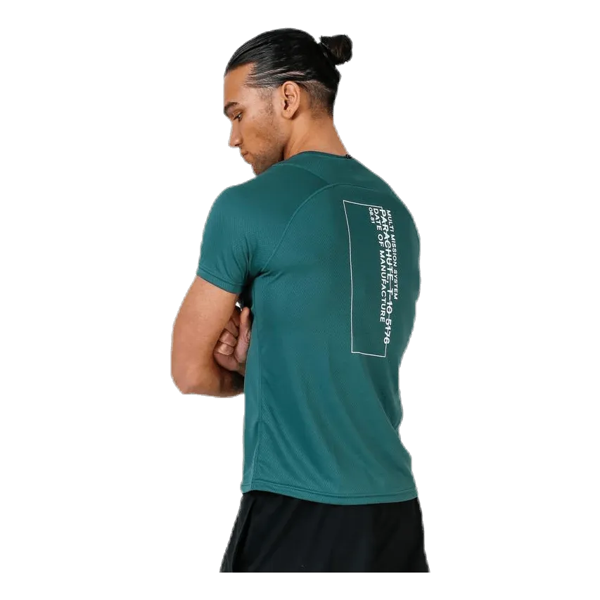 Newline Black Tech Tee Green