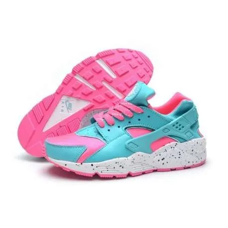 NIKE HUARACHE ROSAS Y AZULES