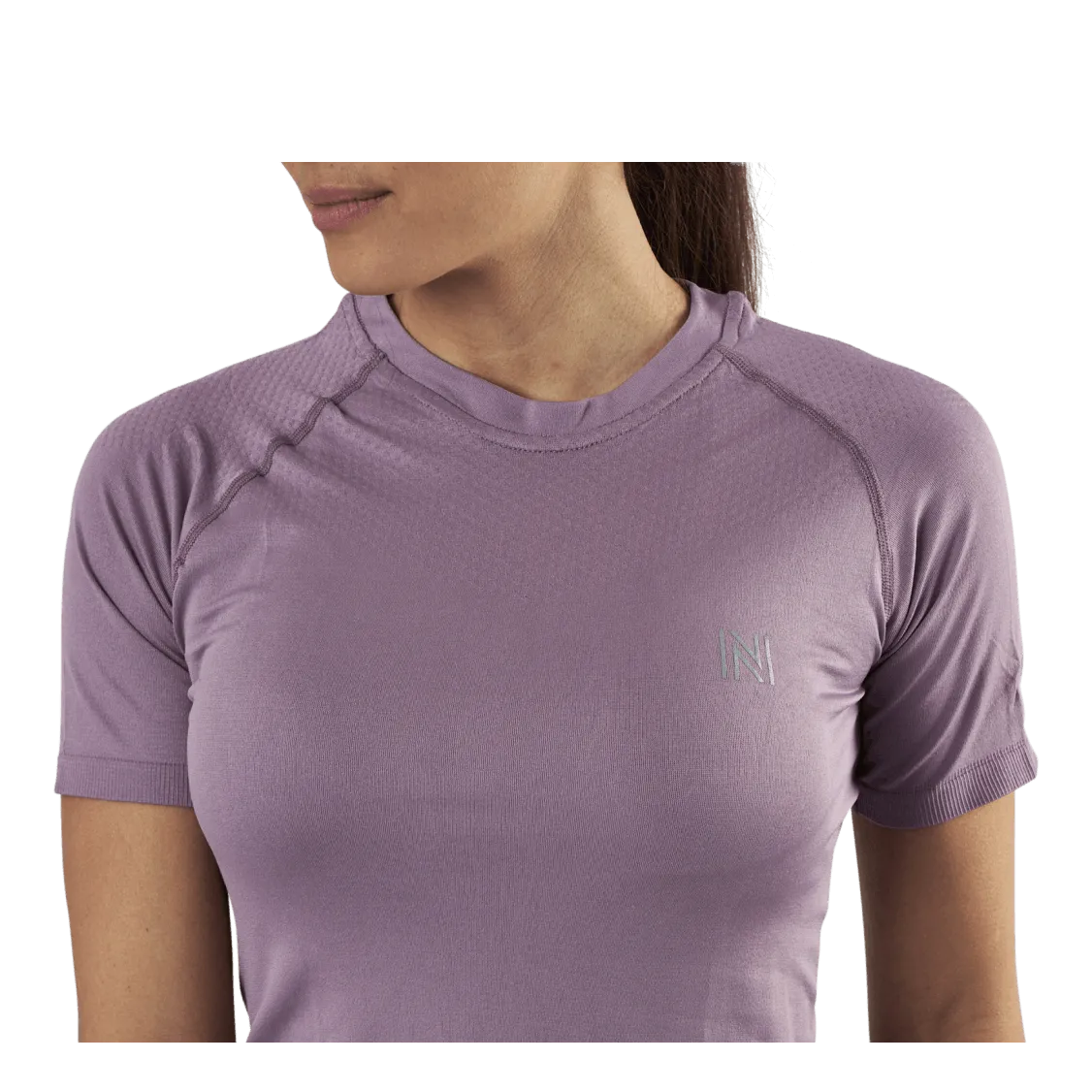 NORFOLK DYLAN SEAMLESS TSHIRT PURPLE