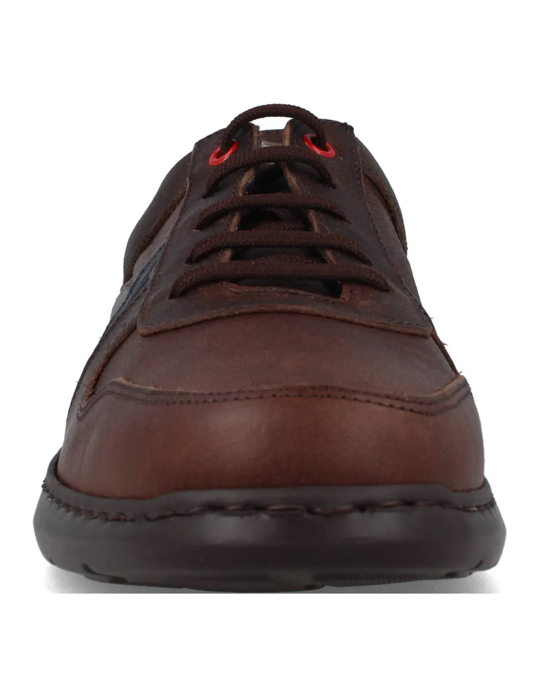 NOTTON  ZAPATO BLUCHER PIEL MARRóN