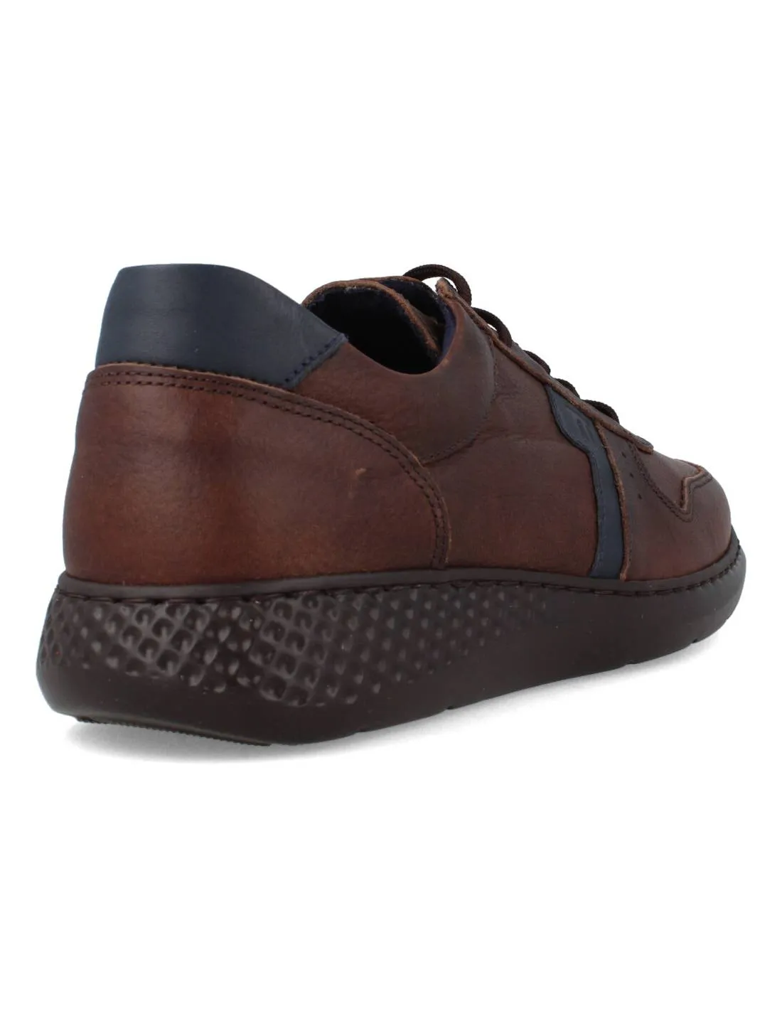 NOTTON  ZAPATO BLUCHER PIEL MARRóN