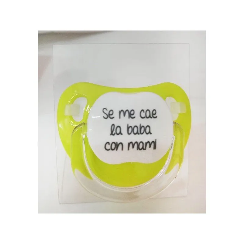 Pack de 2 chupetes frase Personalizada