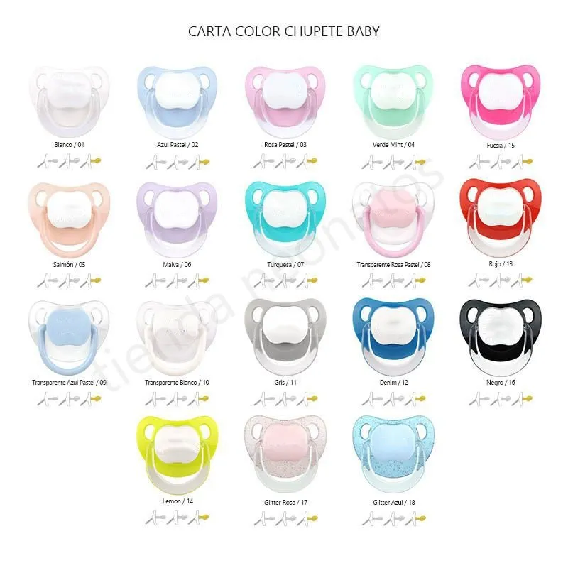 Pack de 2 chupetes frase Personalizada
