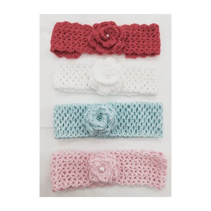 Pack felpas bebé artesanales Flor
