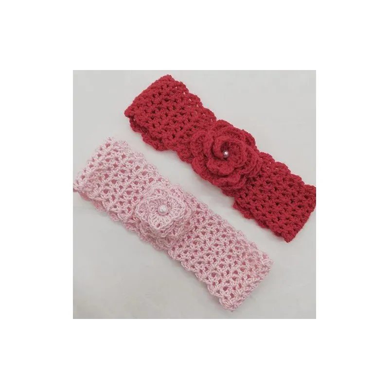 Pack felpas bebé artesanales Flor