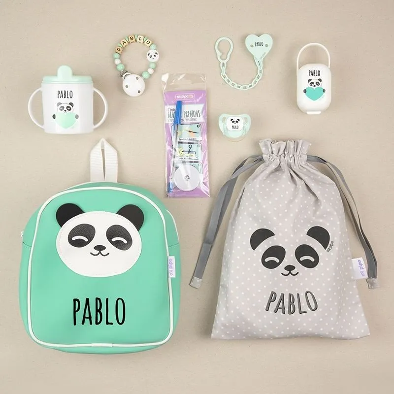 Pack guardería bebé Panda Personalizado