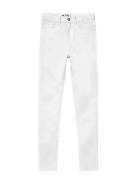pantalon vaquero levis 720 blanco para niña