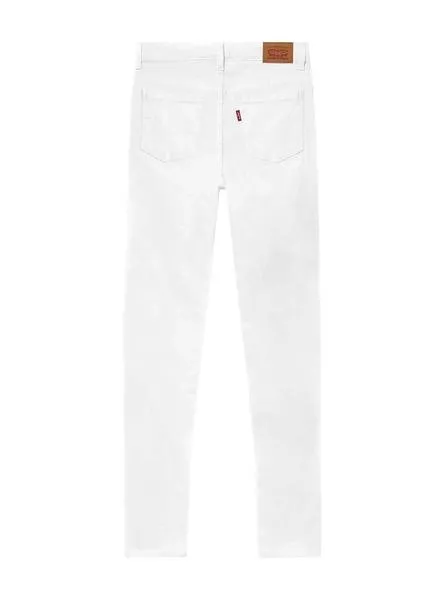 pantalon vaquero levis 720 blanco para niña