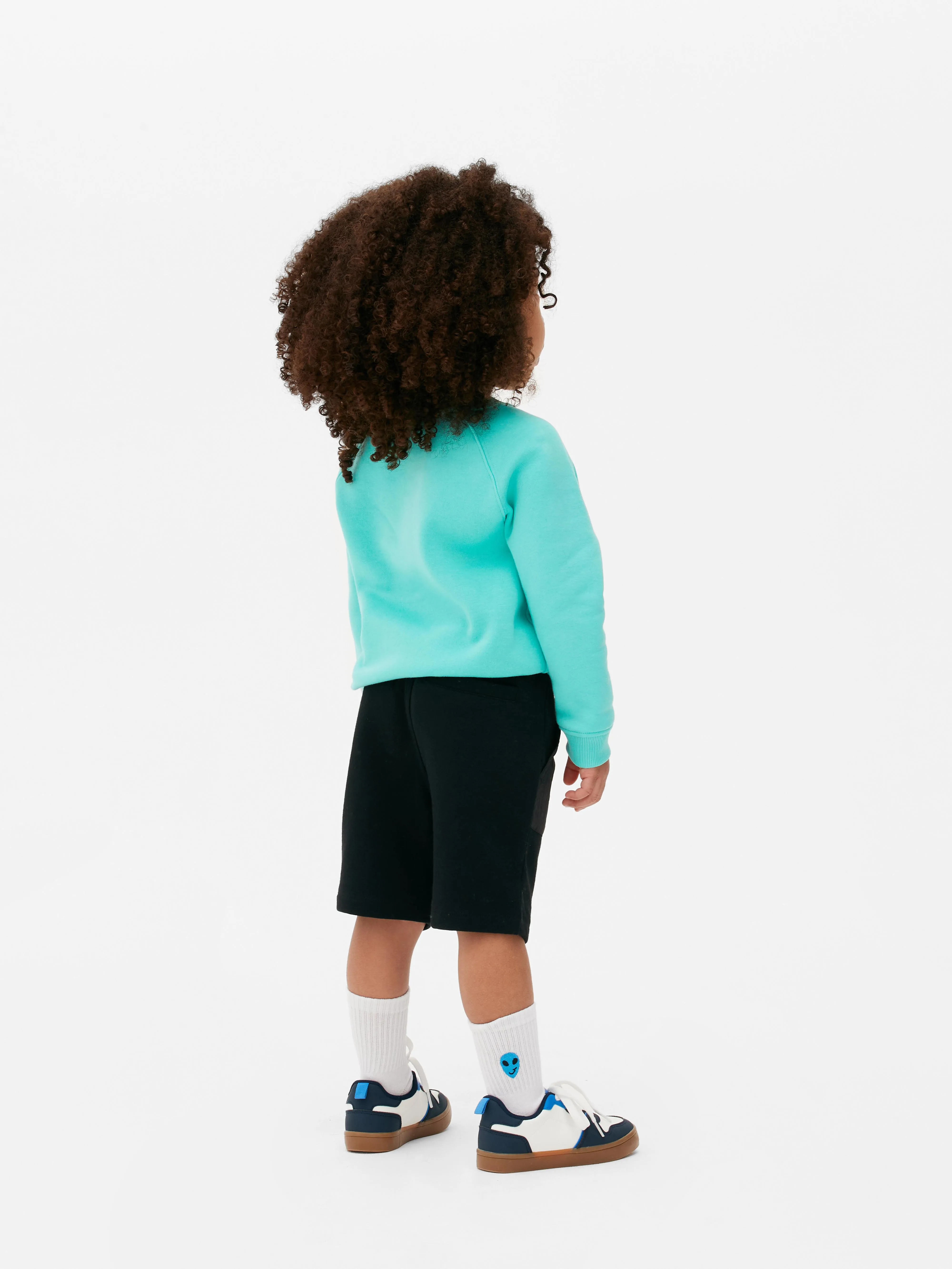 Pantalones cortos de punto con cordón de ajuste