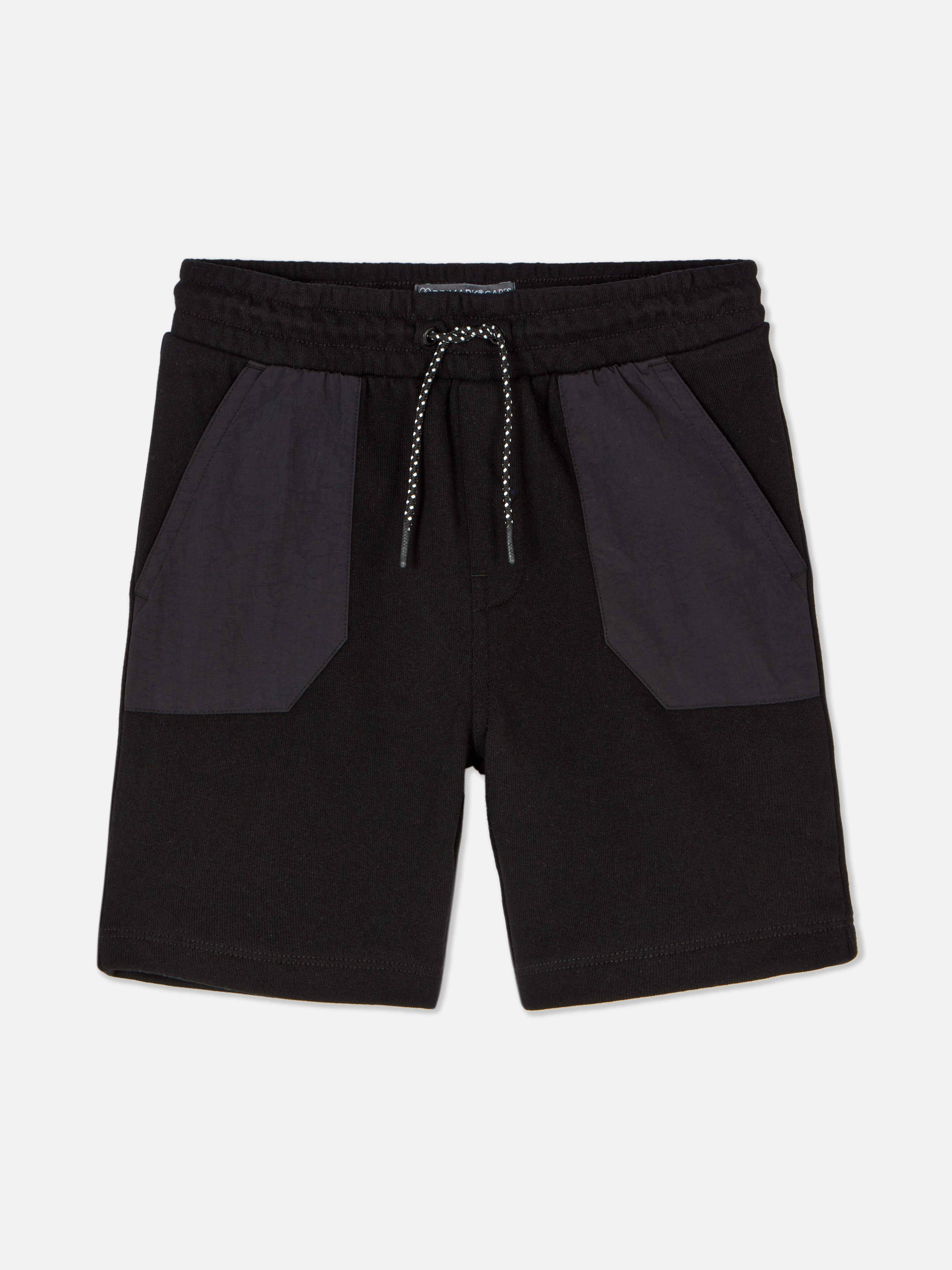 Pantalones cortos de punto con cordón de ajuste