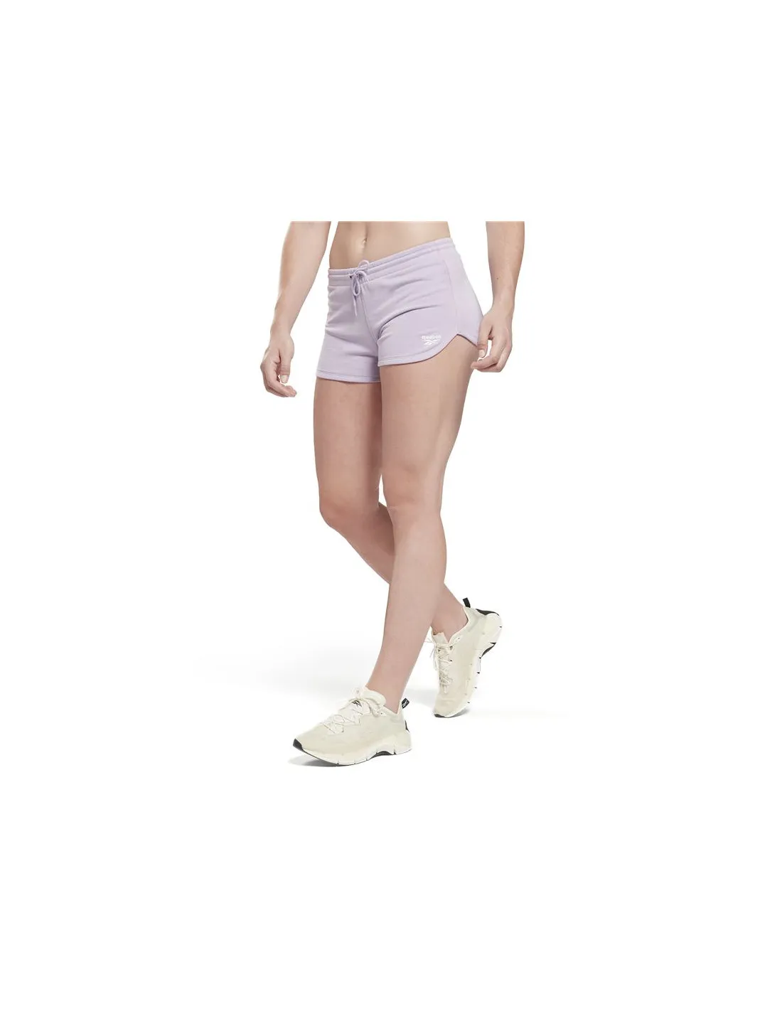 Pantalones de Fitness Reebok RI French Terry Mujer Violeta