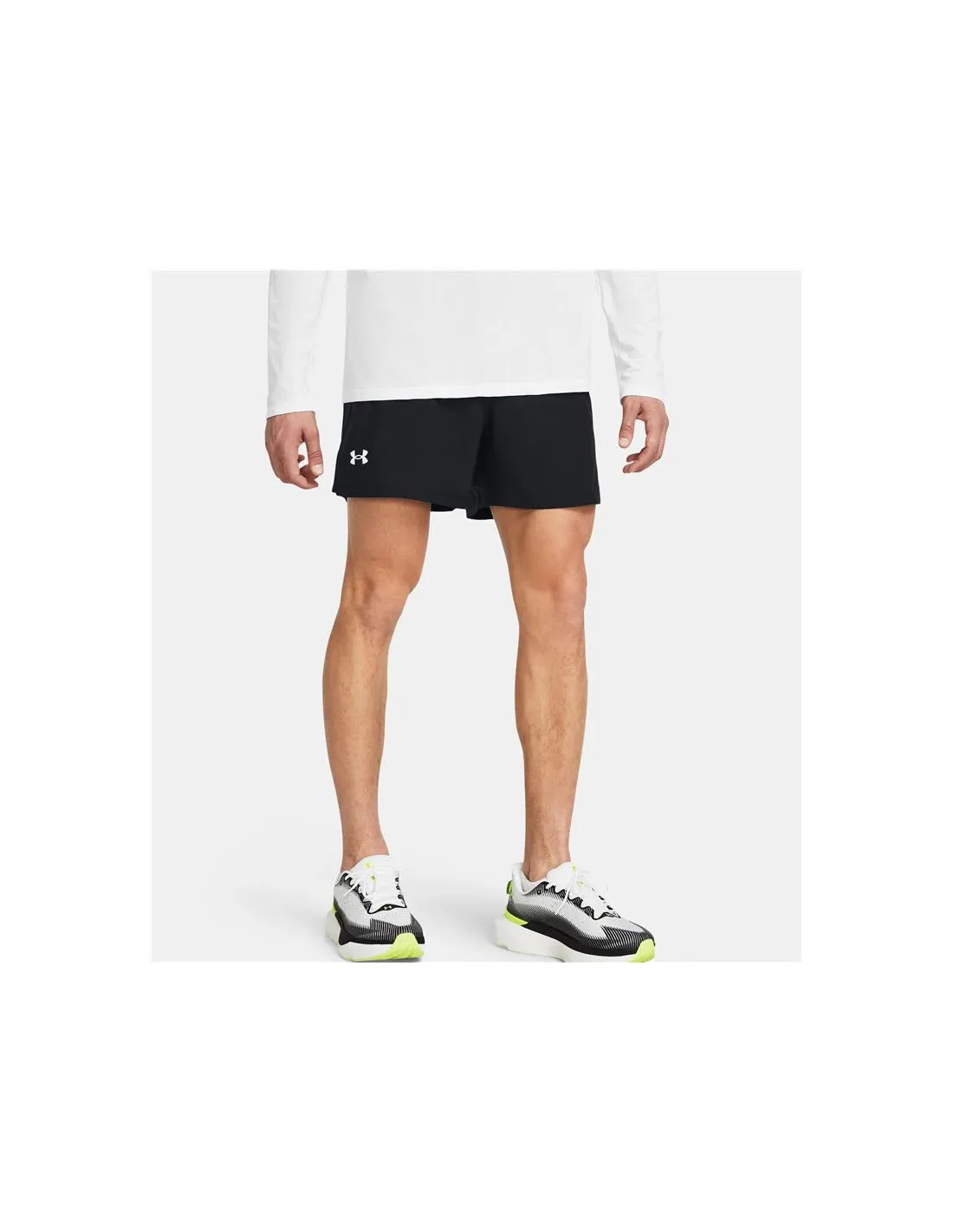 Pantalones de Running Under Armour Launch 5'' Hombre Negro