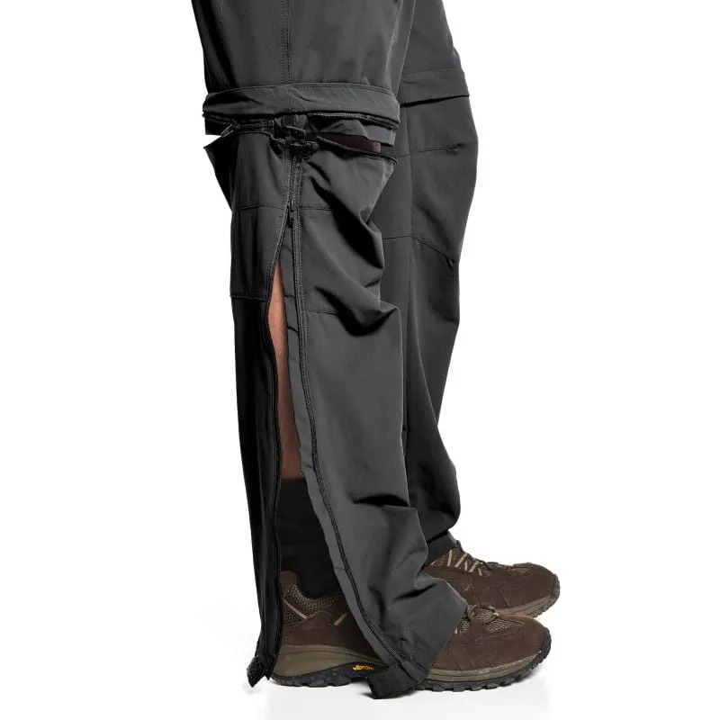 Pantalones de senderismo convertibles para hombre MAIER SPORTS Tajo (Negro)
