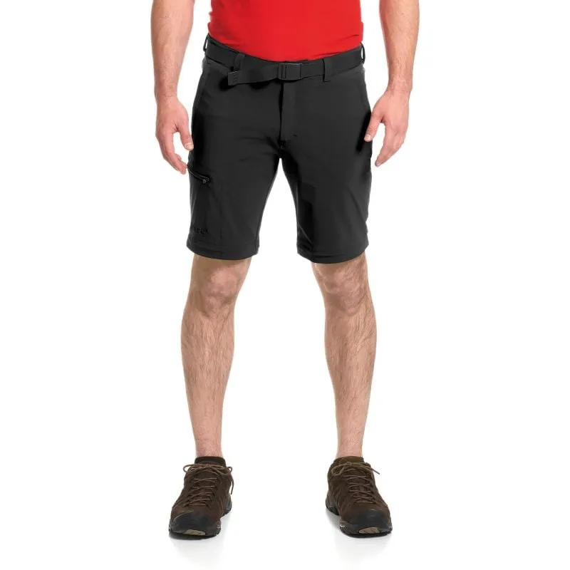 Pantalones de senderismo convertibles para hombre MAIER SPORTS Tajo (Negro)