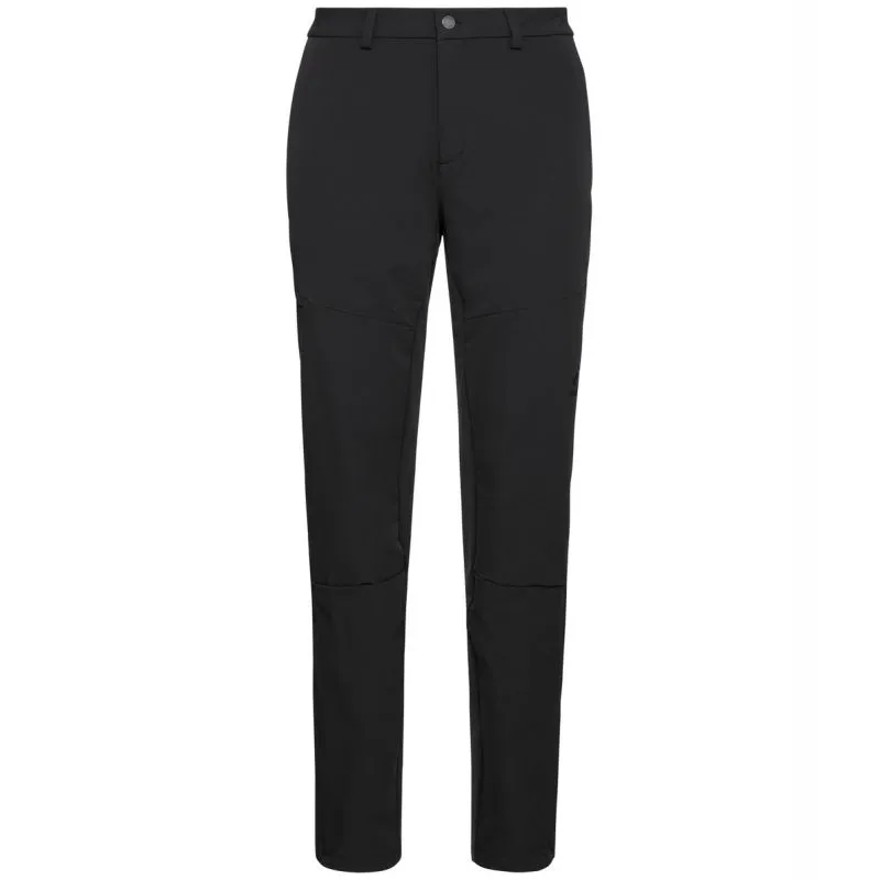 Pantalones de senderismo Odlo Pantalones largo regular ASCENT WARM (negro) Hombre