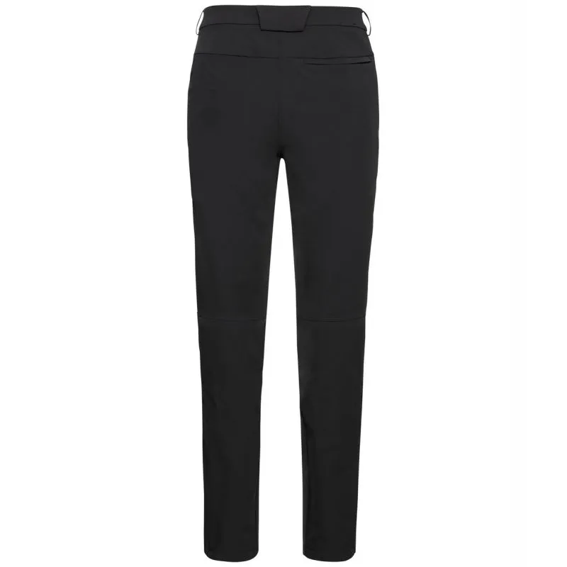 Pantalones de senderismo Odlo Pantalones largo regular ASCENT WARM (negro) Hombre