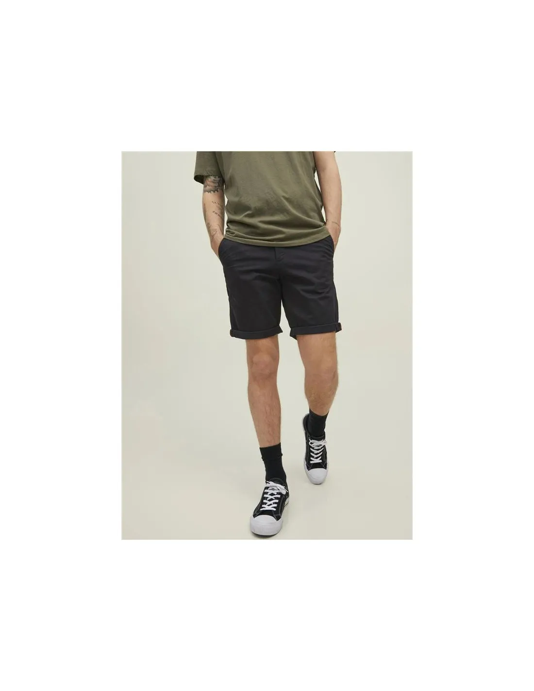 Pantalones Jack & Jones Jpstbowie Negro