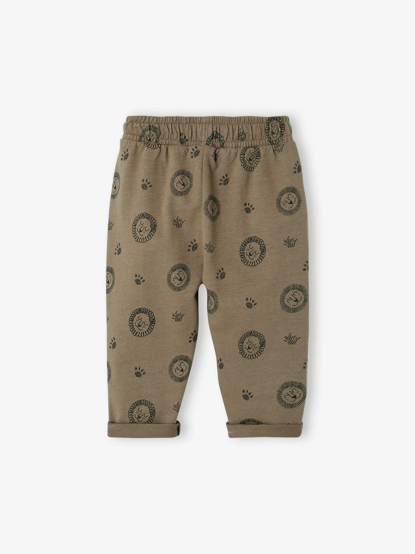 Pantalón de felpa estampado para bebé