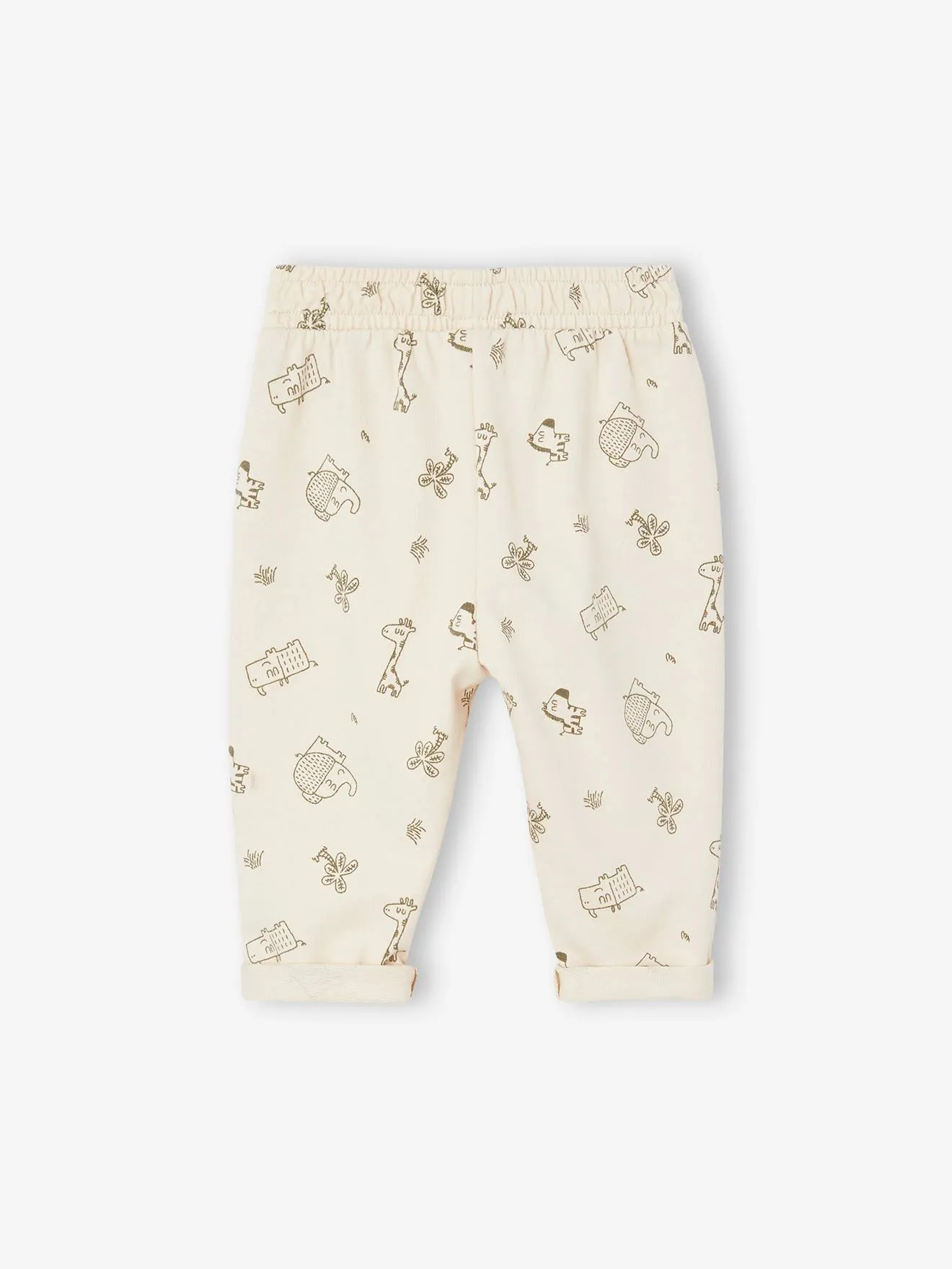 Pantalón de felpa estampado para bebé