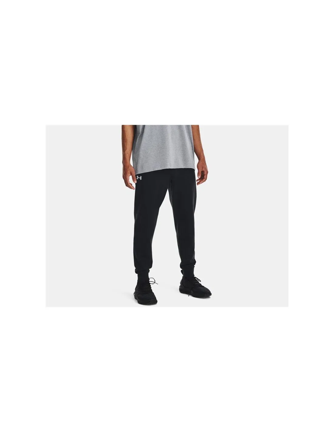 Pantalón de Fitness Under Armour Rival Fleece Hombre Negro