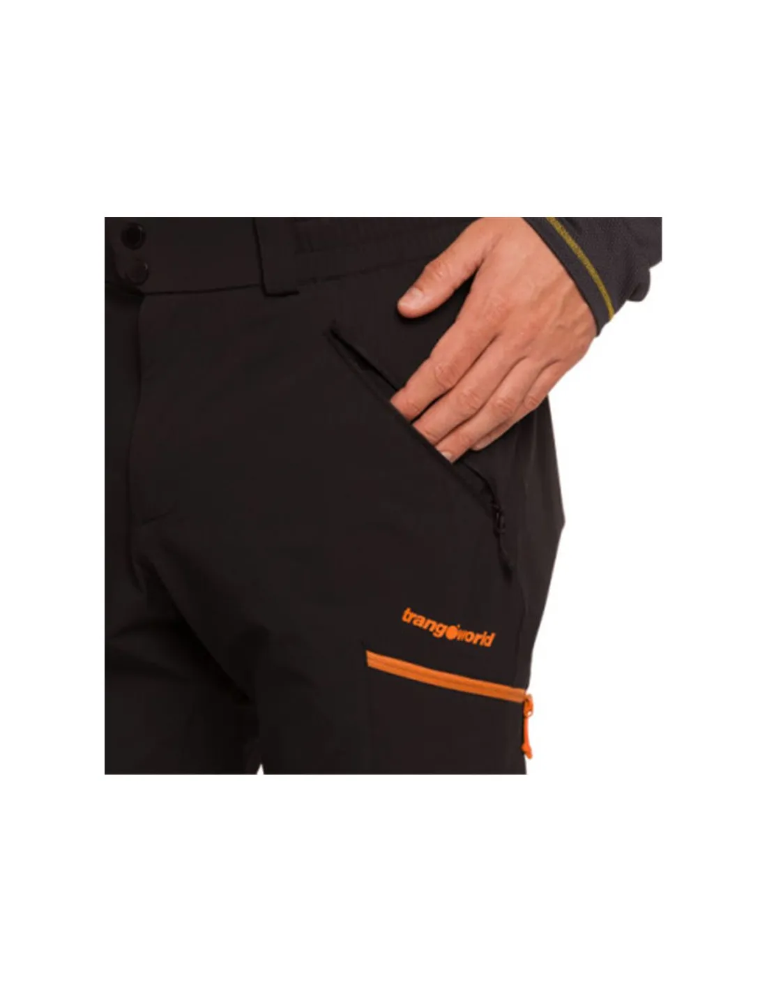 Pantalón de Montaña Trangoworld Malmo Th Hombre Negro