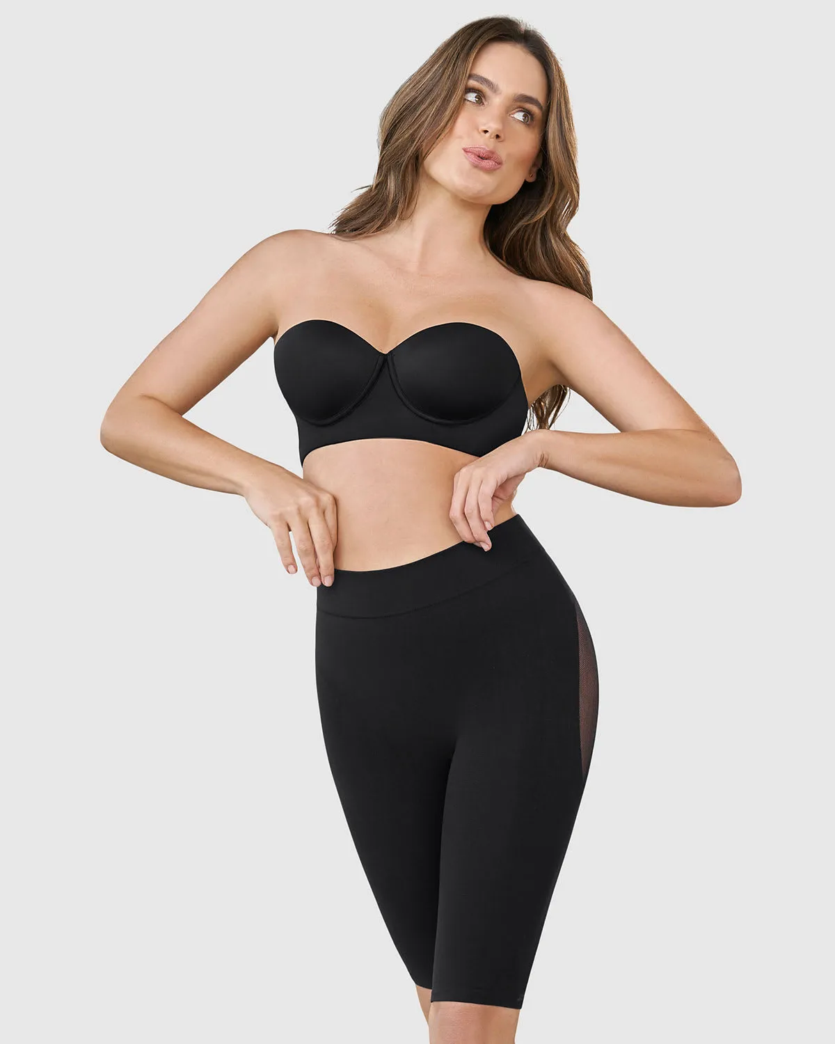 Panty faja seamless con efecto levanta cola