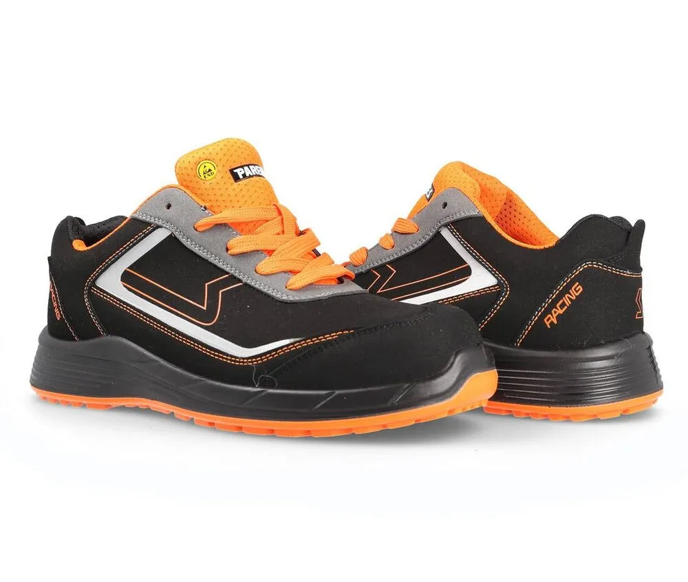 PAREDES PS5198  SAFETY FOOTWEAR  BLACK / ORANGE