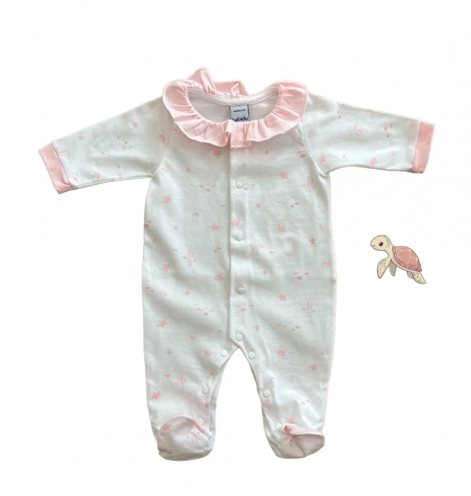 Pelele enterizo para niña colección Turtle
