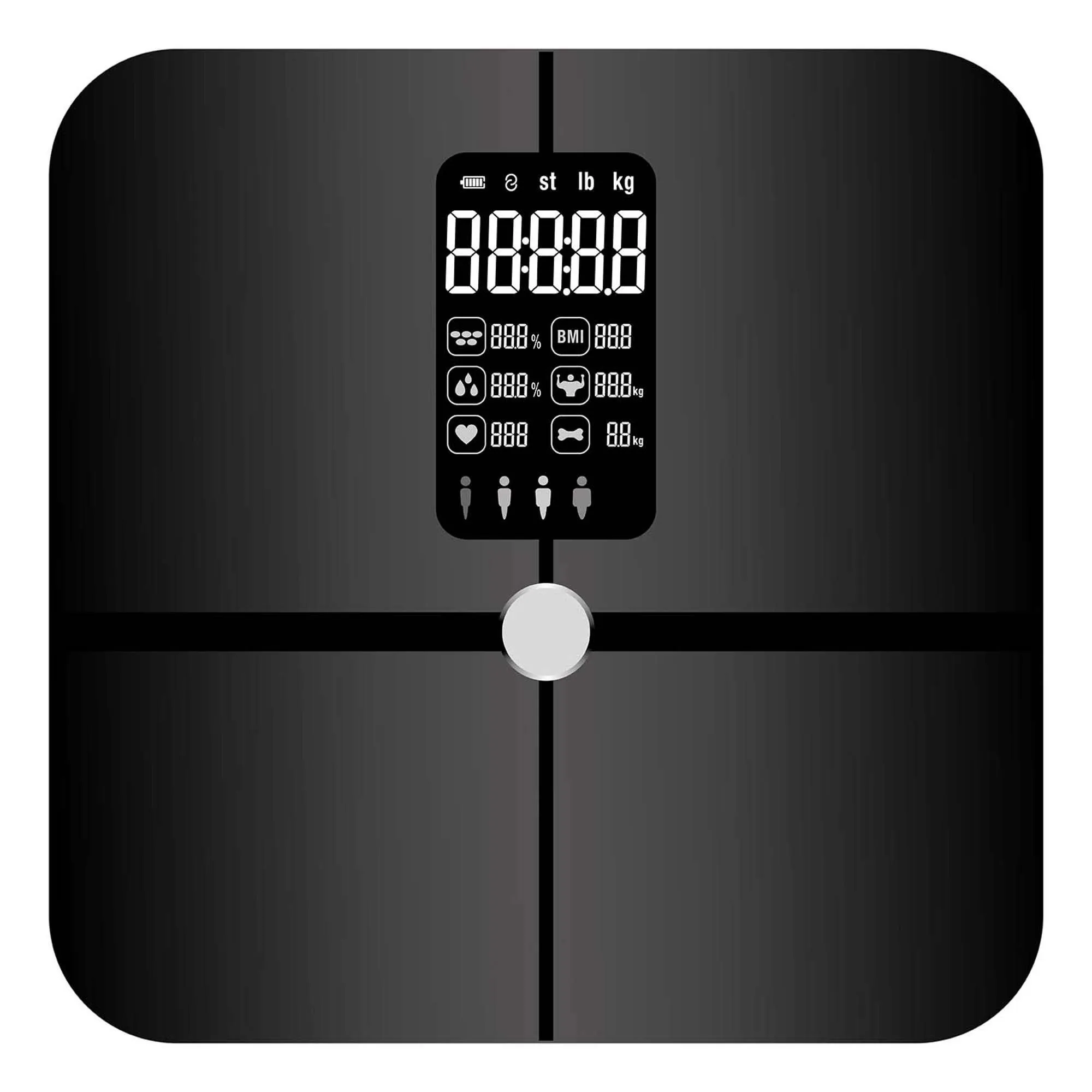 Pesa Corporal Digital Smart Con LCD