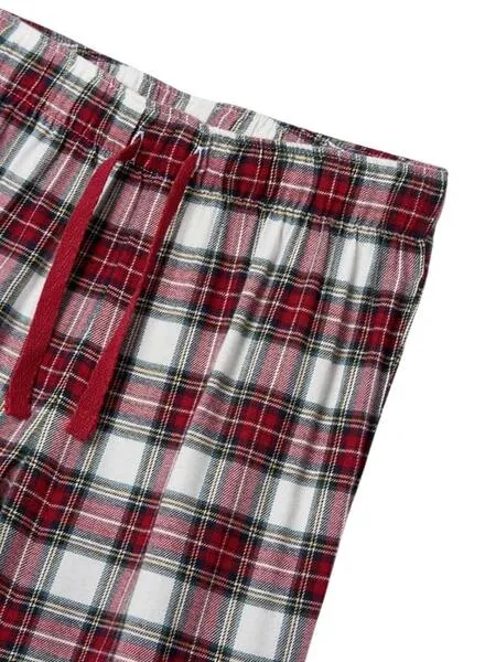 Pijama Mayoral Cuadros Rojo Para Niño