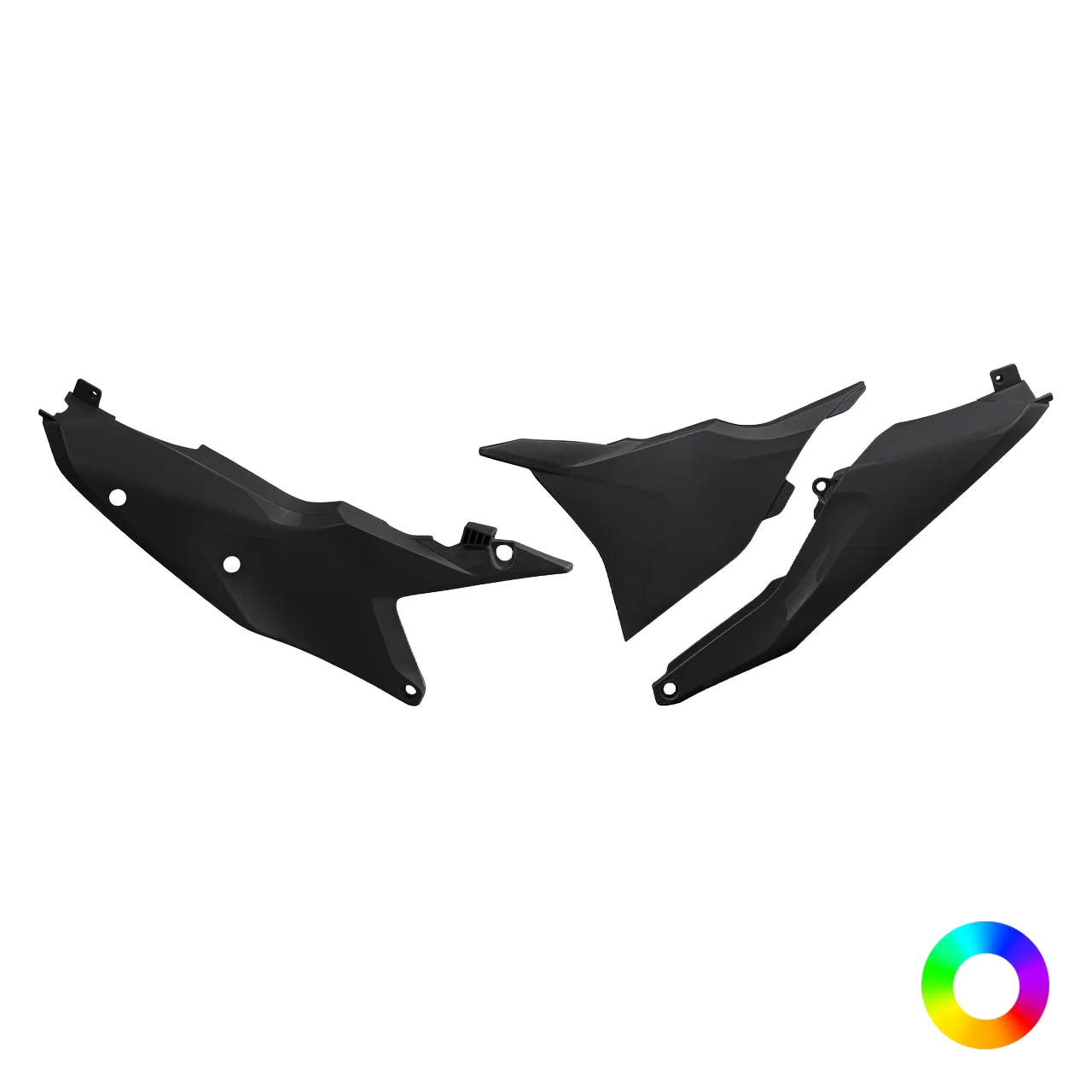 Placas Laterales UFO con Tapa del Airbox Lado Izquierdo 