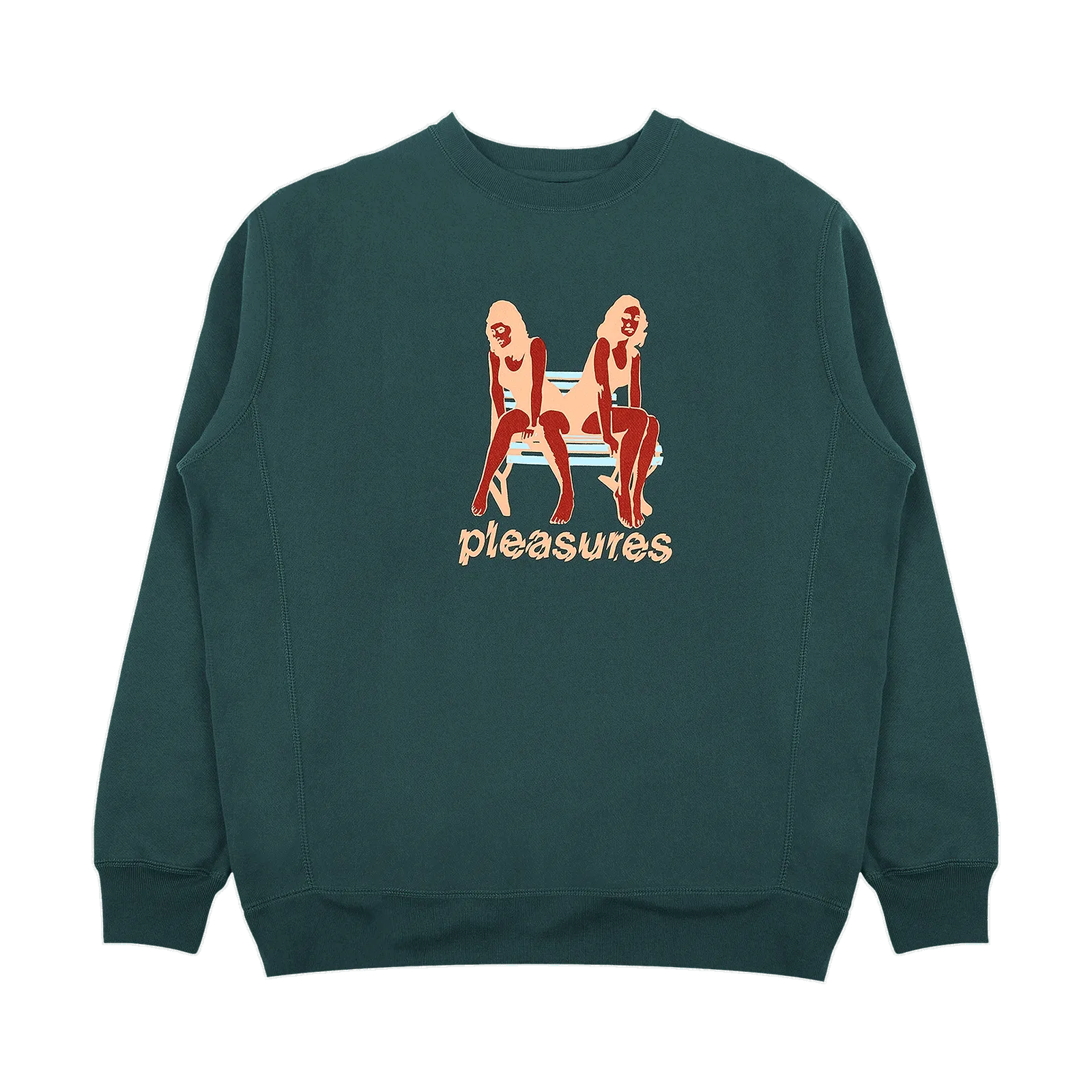 Pleasures Bench Premium Crewneck