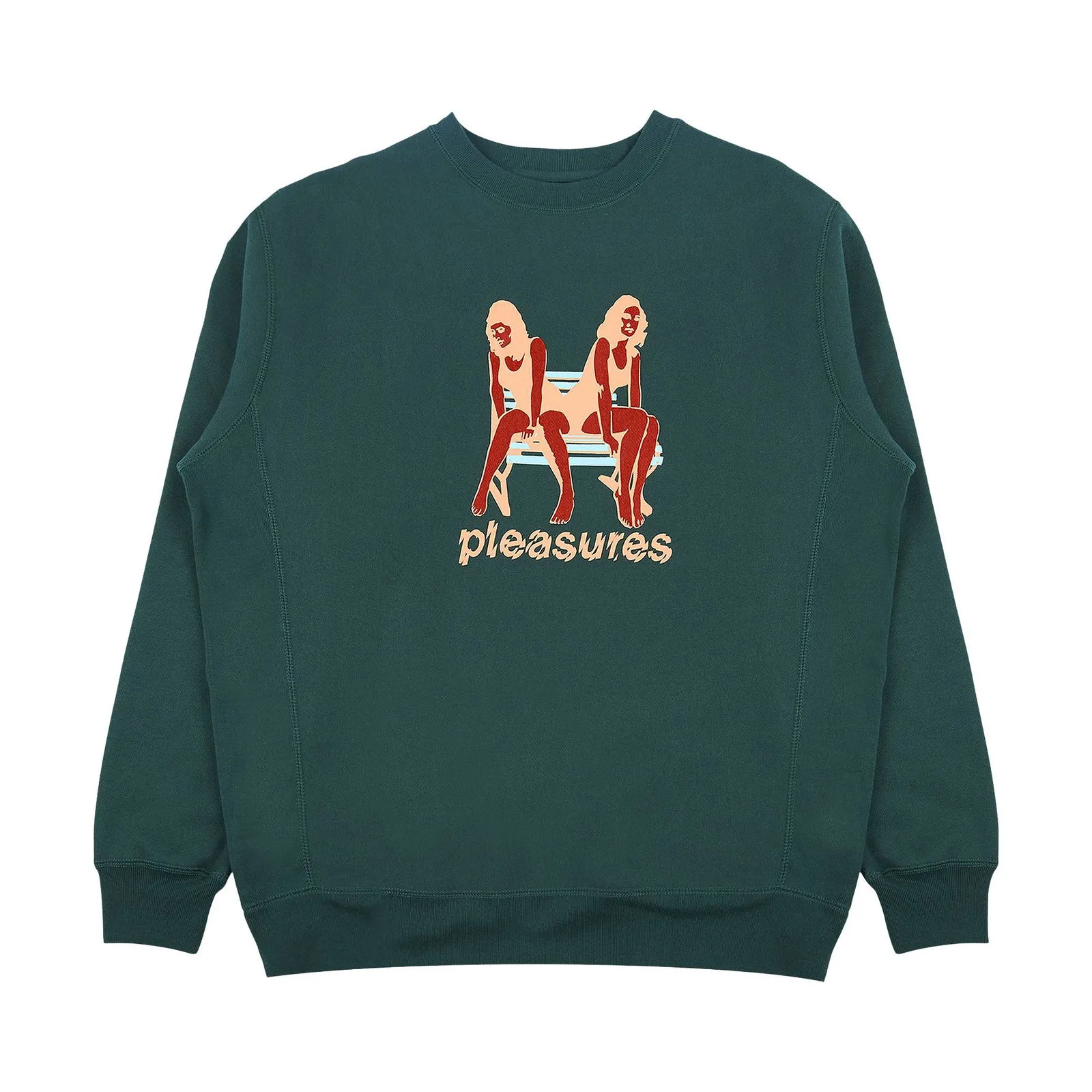 Pleasures Bench Premium Crewneck