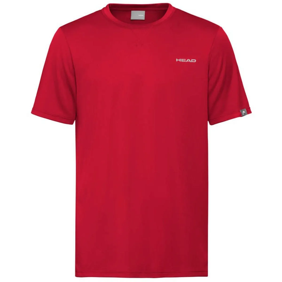 Polera Tenis Infantil Head Easy Court Rojo