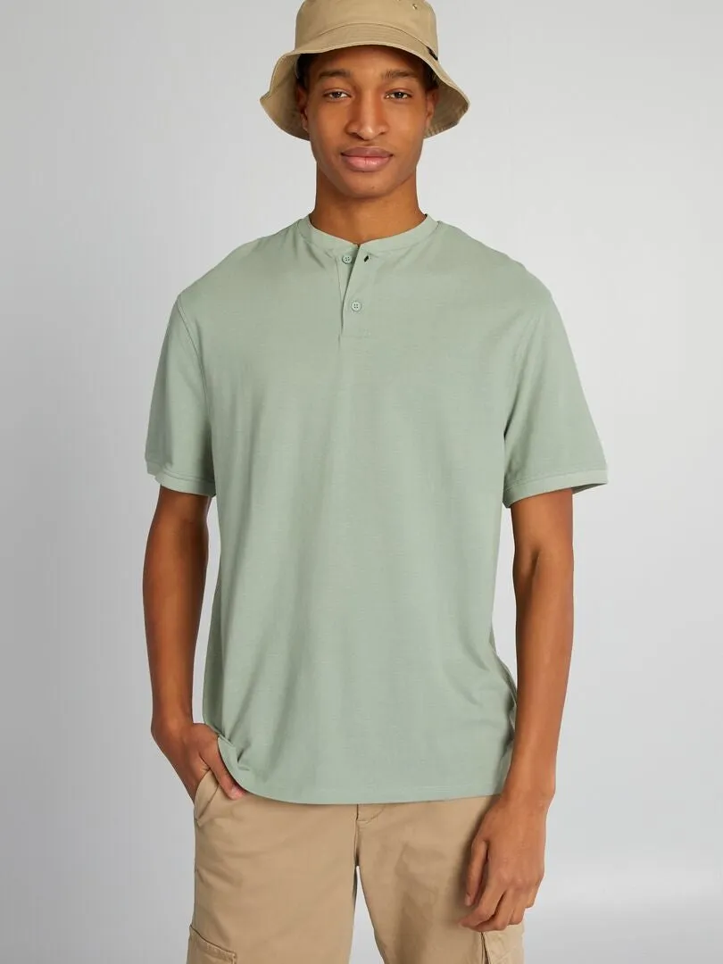 POLO DE PIQUé DE ALGODóN LISO +1,90 M  VERDE