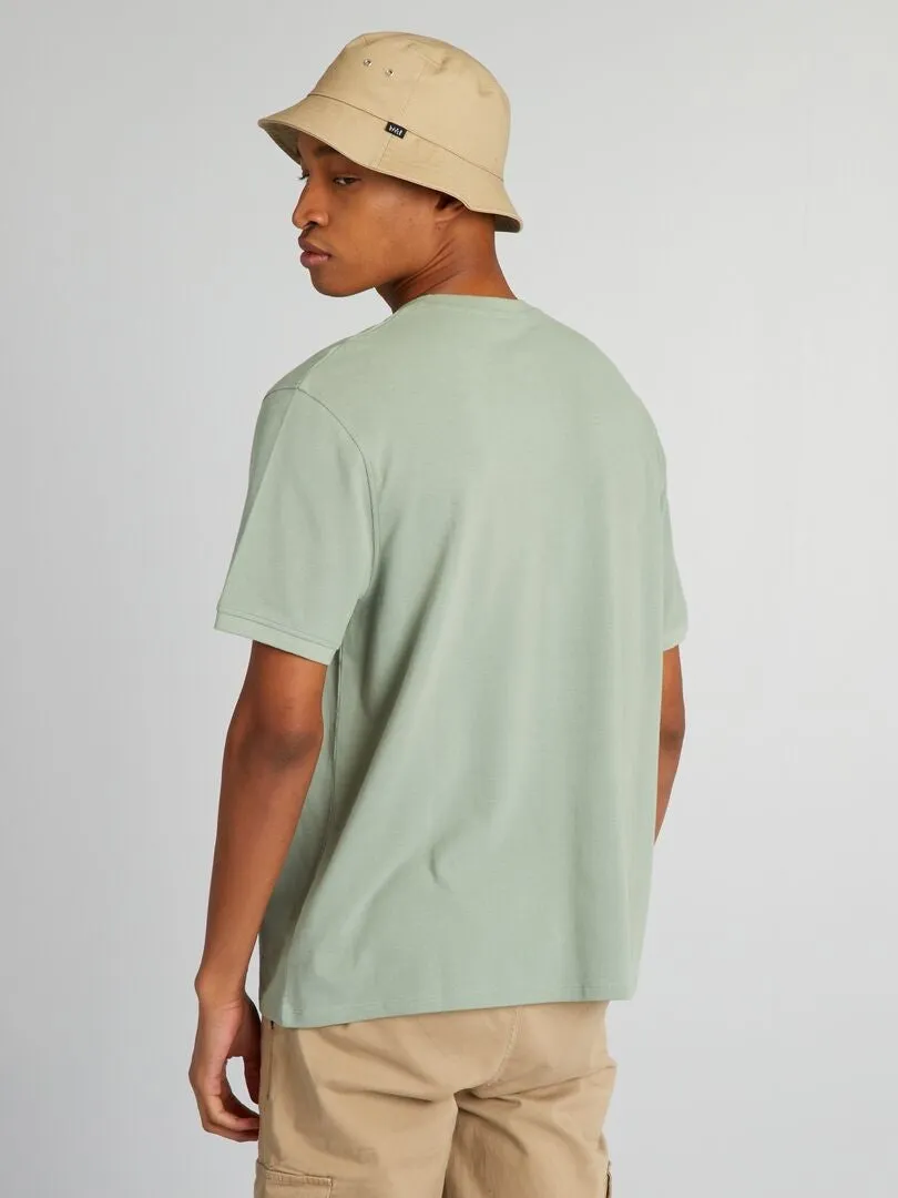 POLO DE PIQUé DE ALGODóN LISO +1,90 M  VERDE