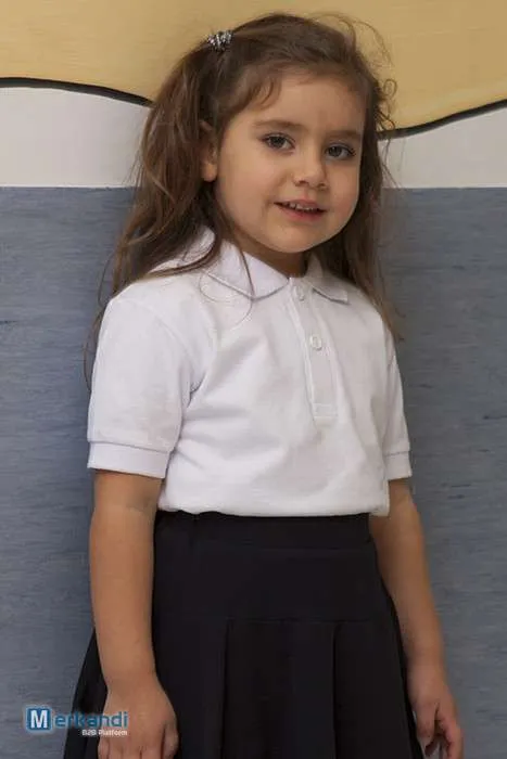Polo infantil de 2 botones