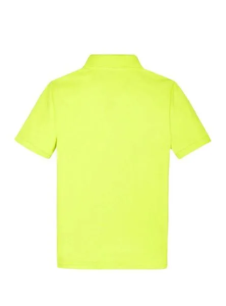 polo tommy hilfiger essential neon para niño
